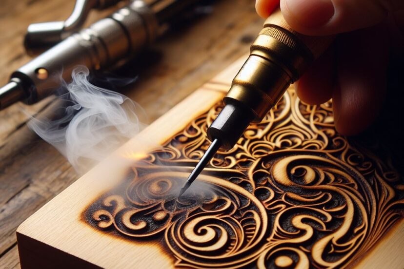 woodwork burning tool